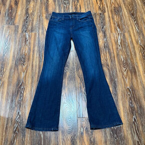 Joes Size‎ 29 Visionaire Flared Denim Blue Jeans 30X32 Cotton Stretch - Picture 2 of 8